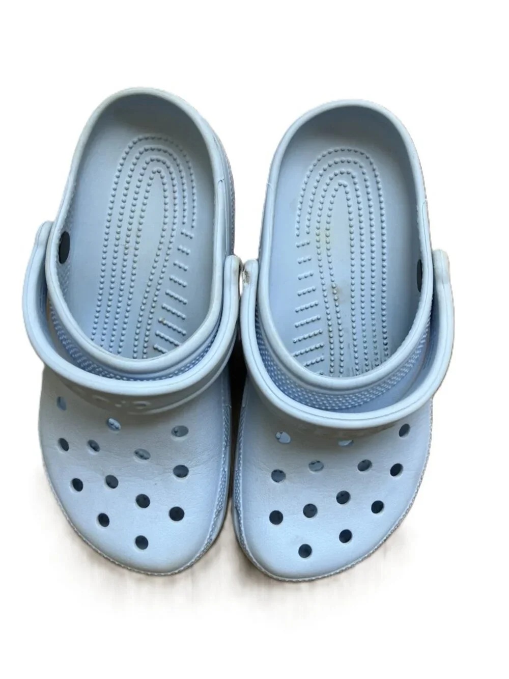 Crocs Classic Clogs - Sky / Pastel Light Blue - Youth Size J5